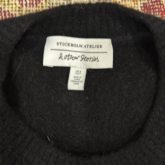 & Other Stories Relaxed Striped Knit Sweater size S like new! - Picture 2 of 3